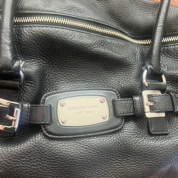 Michael Kors extra large black leather bag - Picture 2 of 4